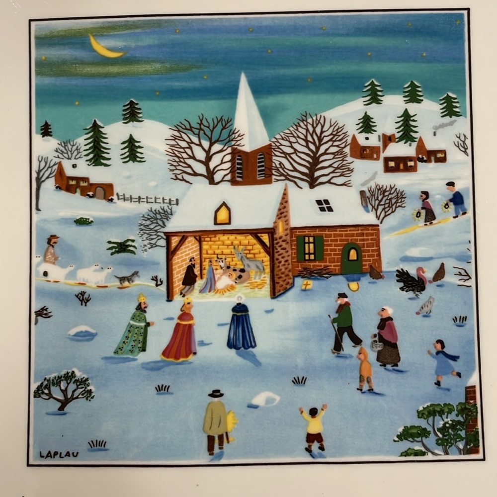 Villeroy & Boch “Naïf Christmas” Dish - Picture 2 of 4